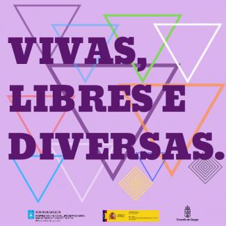 Cartel Vivas, libres e diversas