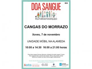 Unidade Móbil na Alameda o xoves día 7 de novembro