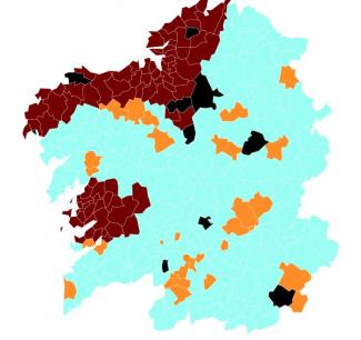 mapa galicia