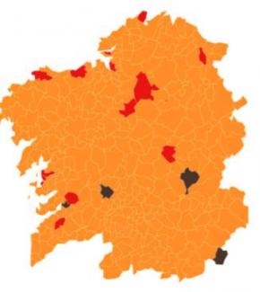 mapa galicia
