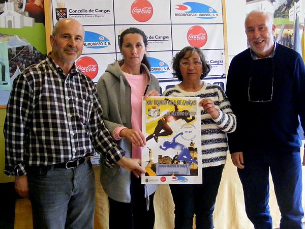 Presentación do trofeo atletismo en pista
