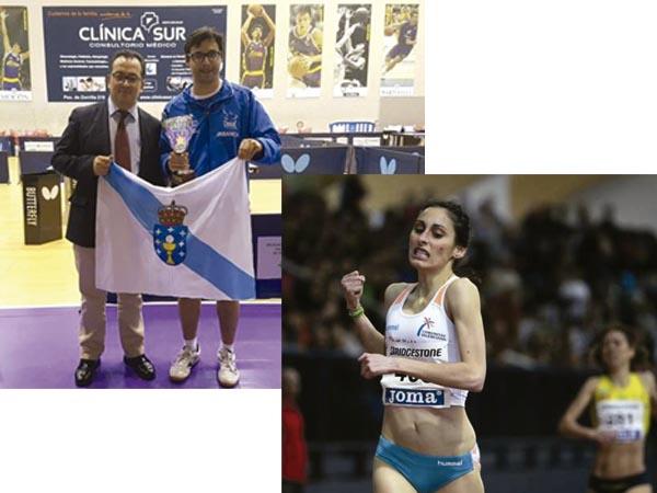  Felicitación a Solange Pereira e a Alberto Fernández