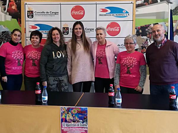 Masterclass de zumba solidaria organizada por Adicam