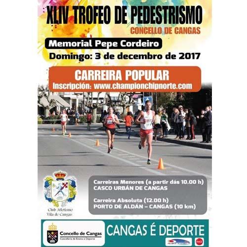 O trofeo de Pedestrismo contará cunha participación de case 500 atletas