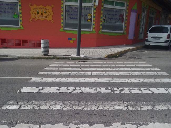 Supresión de barreiras arquitectónicas na Avda. de Vigo