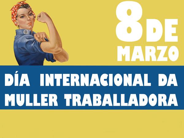 Cartaz Día da Muller Trabaladora