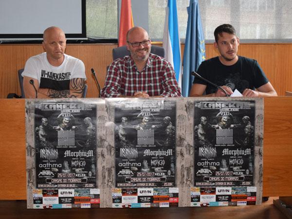 Presentación da VIII edición do Kanekas Metal Fest