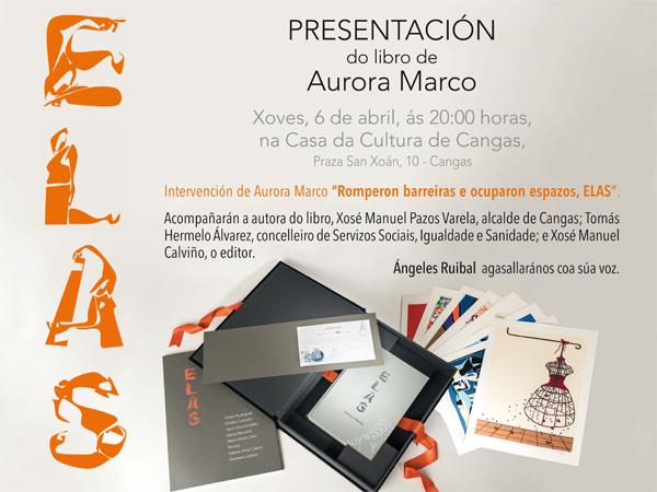 Presentación do libro Elas, de Aurora Marco