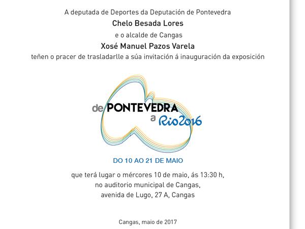 De Pontevedra a Río 2016 chega a Cangas