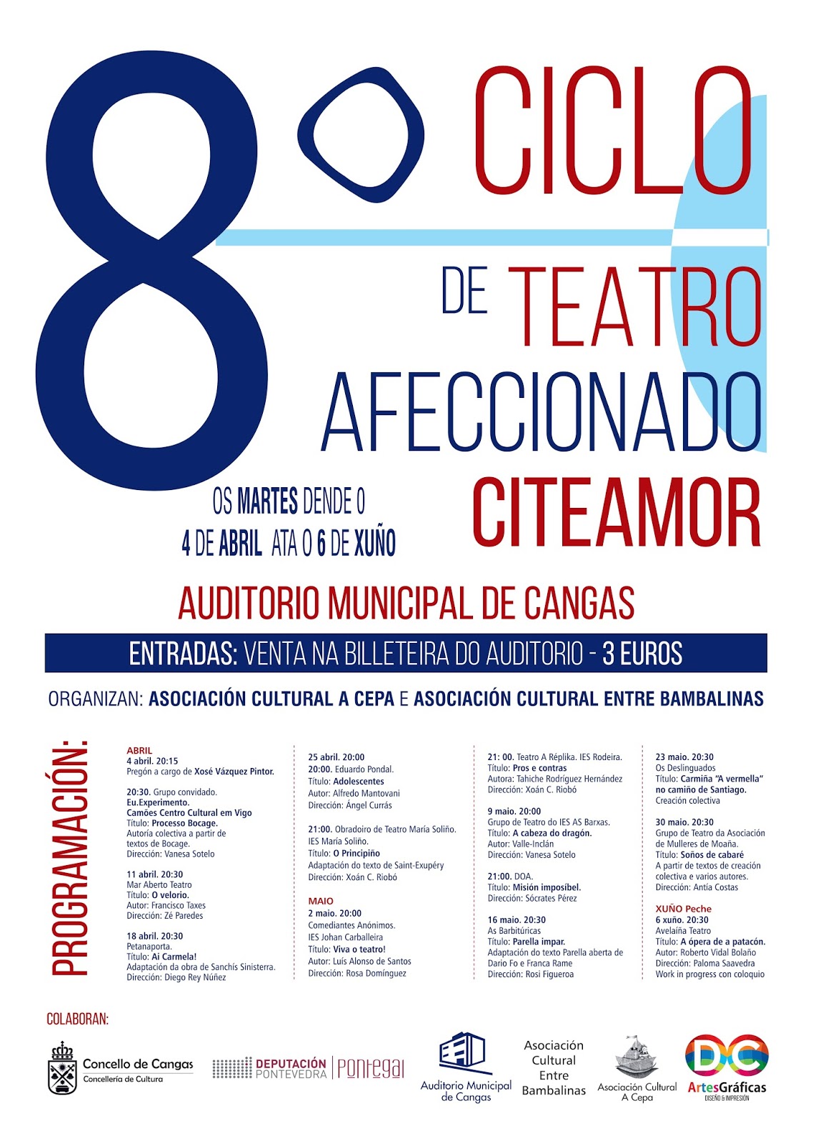 8º CICLO DE TEATRO AFECCIONADO DO MORRAZO. CITEAMOR