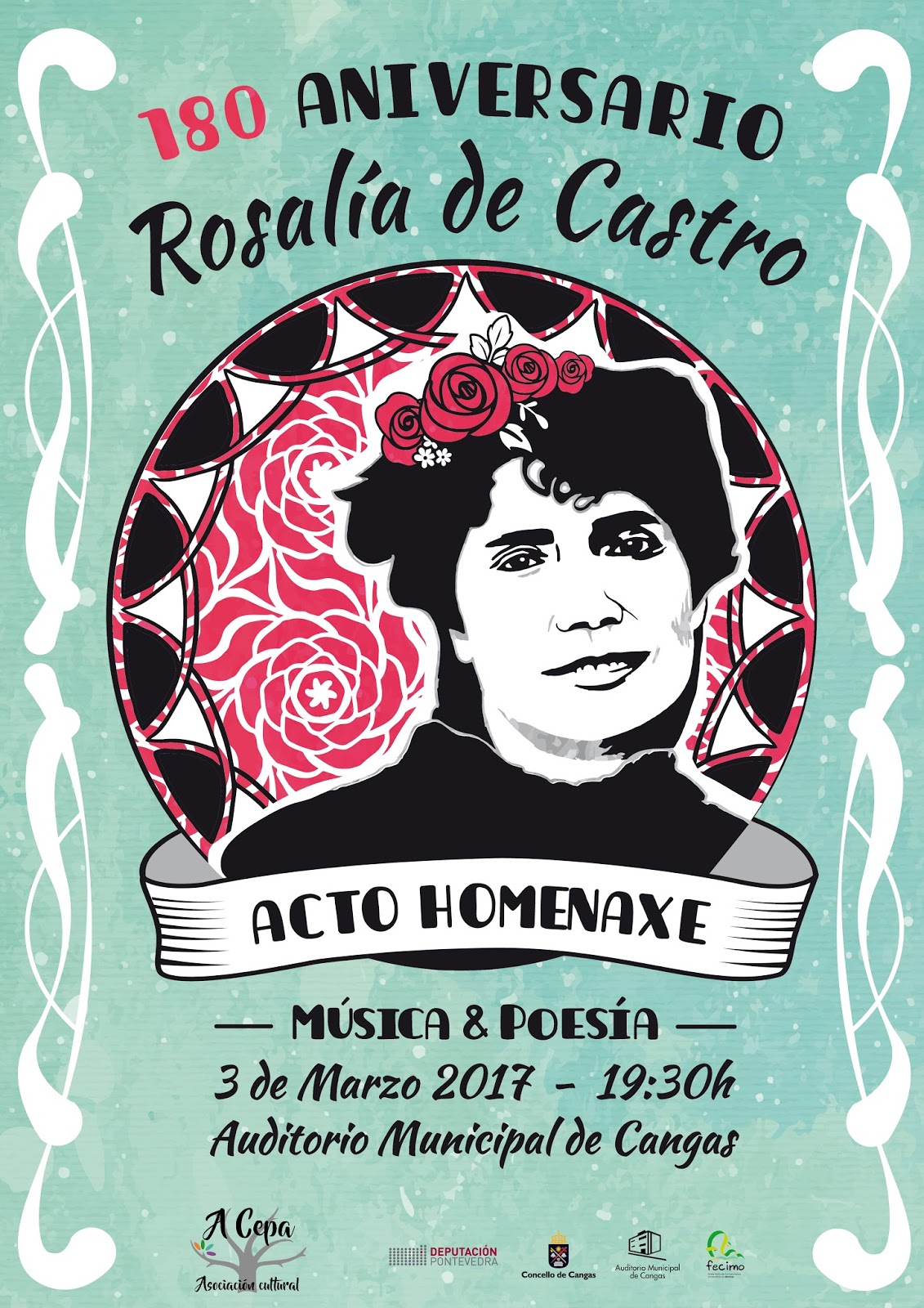 HOMENAXE A ROSALÍA DE CASTRO