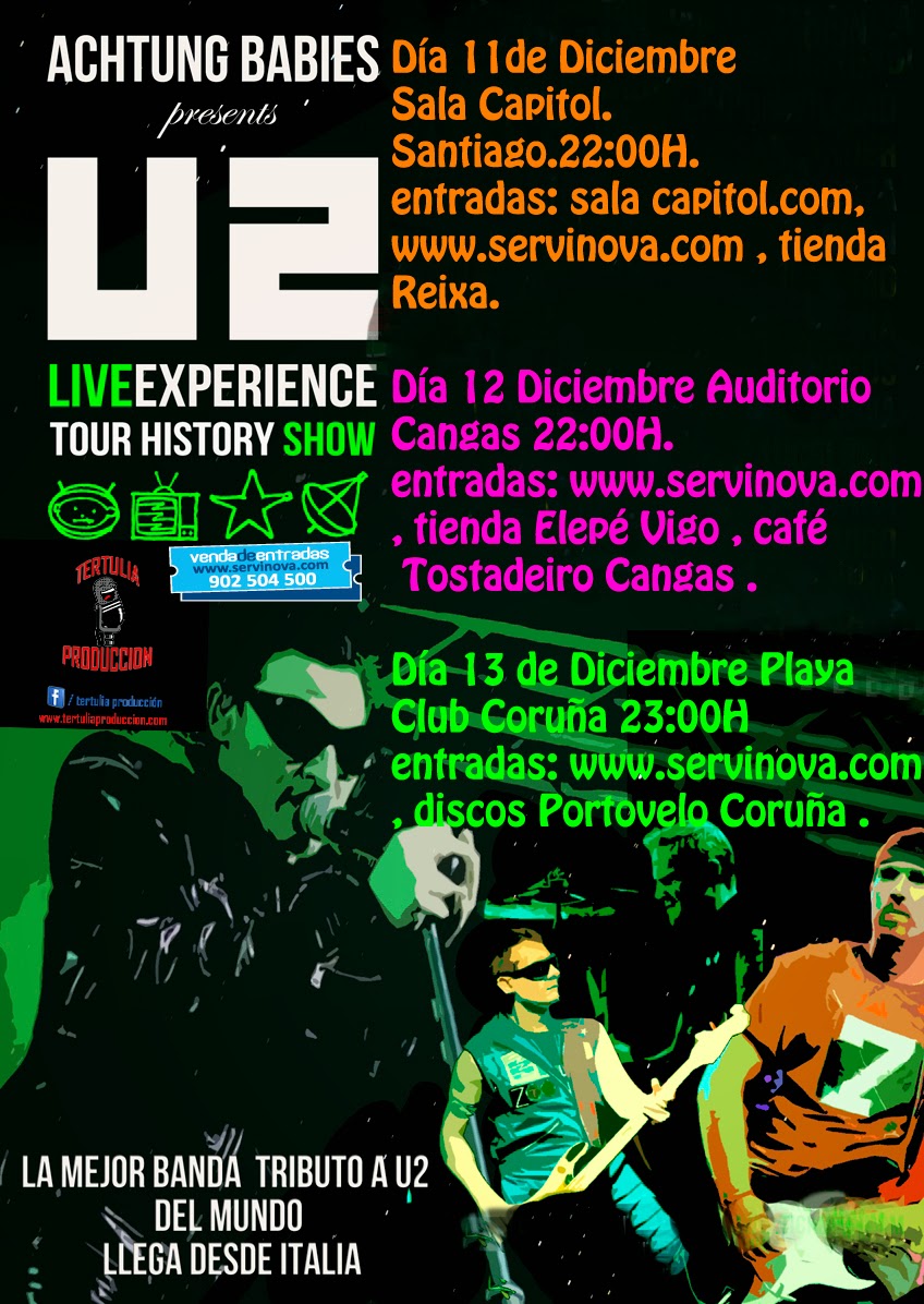 U2 LIVE EXPERIENCE TOUR BY ACHTUNG BABIES