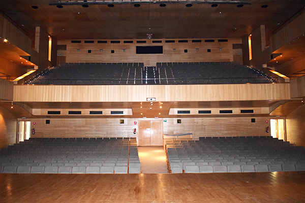 Sala de teatro del Auditorio