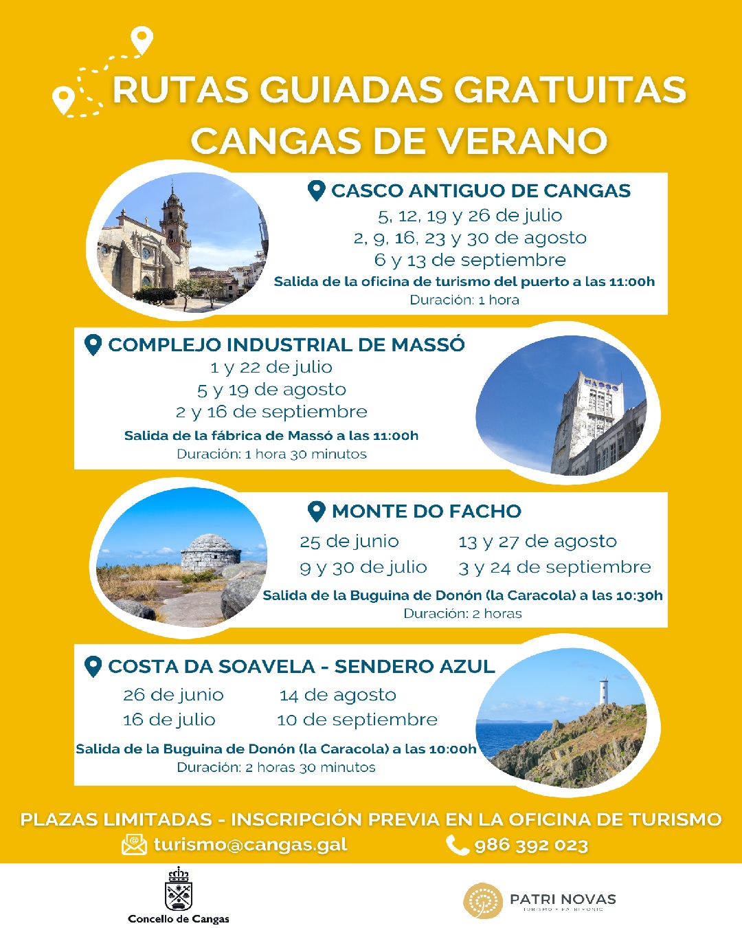 Ruta guiada: Complexo industrial de Massó 