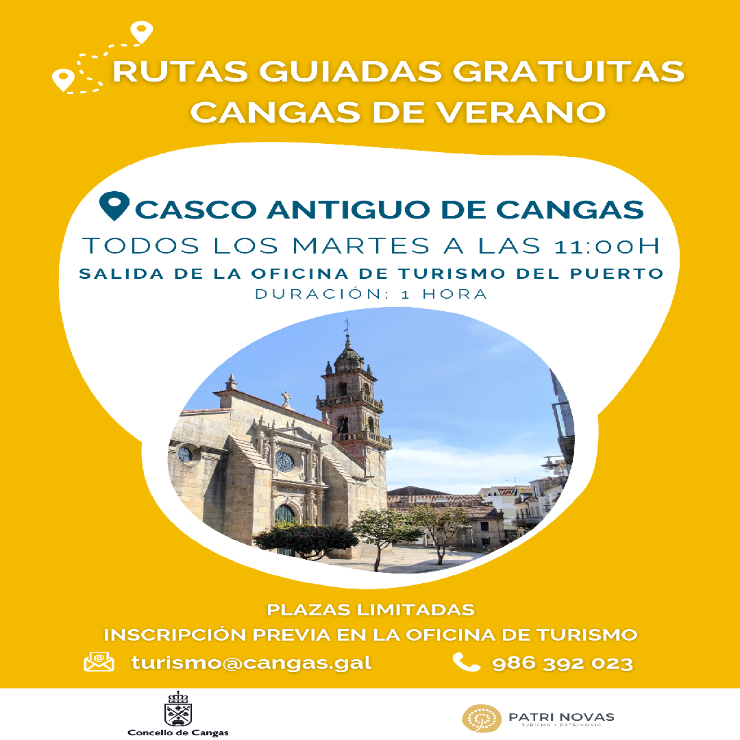 Visita guiada polo Casco Antiguo de Cangas. 
