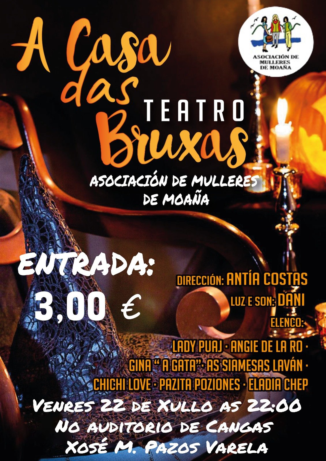 Auditorio Municipal :  A CASA DAS BRUXAS