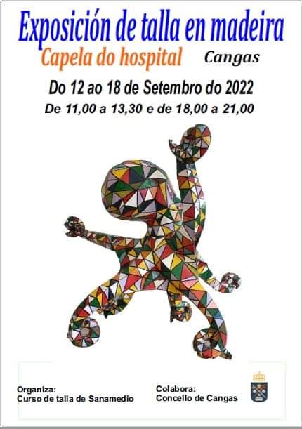 Exposición de talla en madeira
