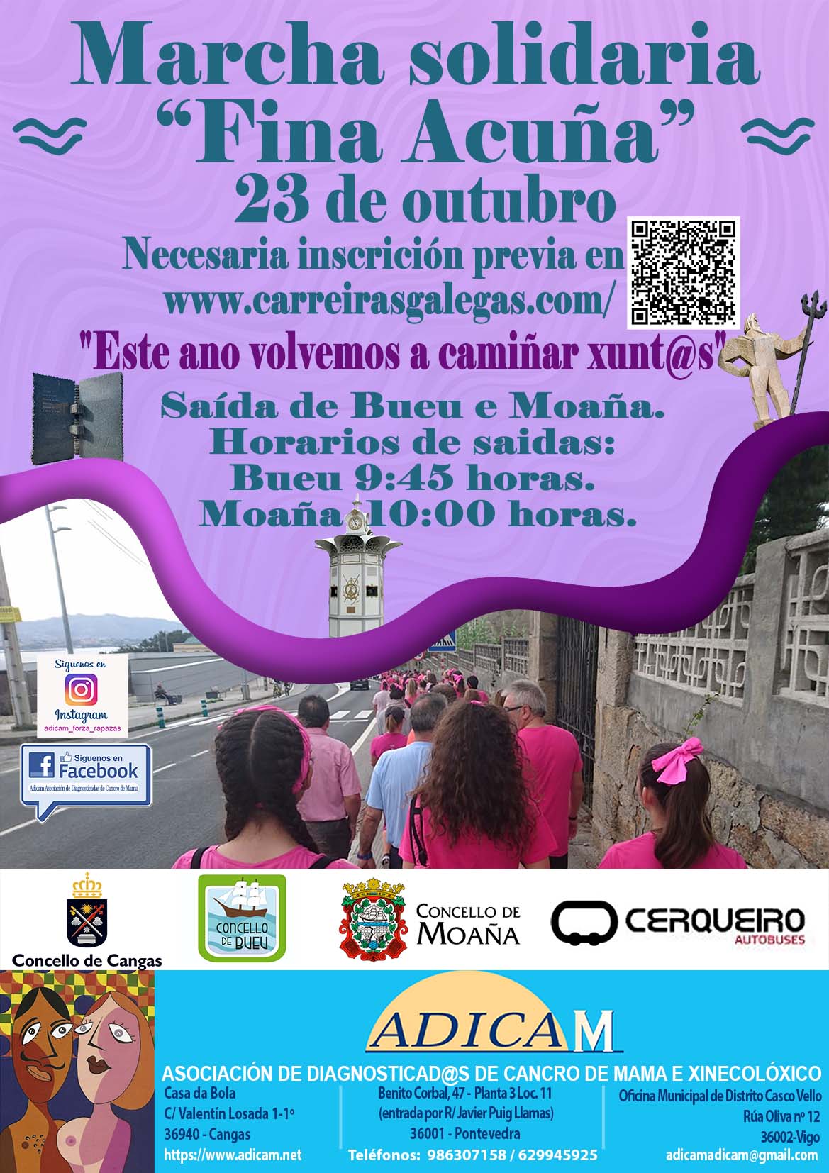 MARCHA SOLIDARIA " FINA ACUÑA"