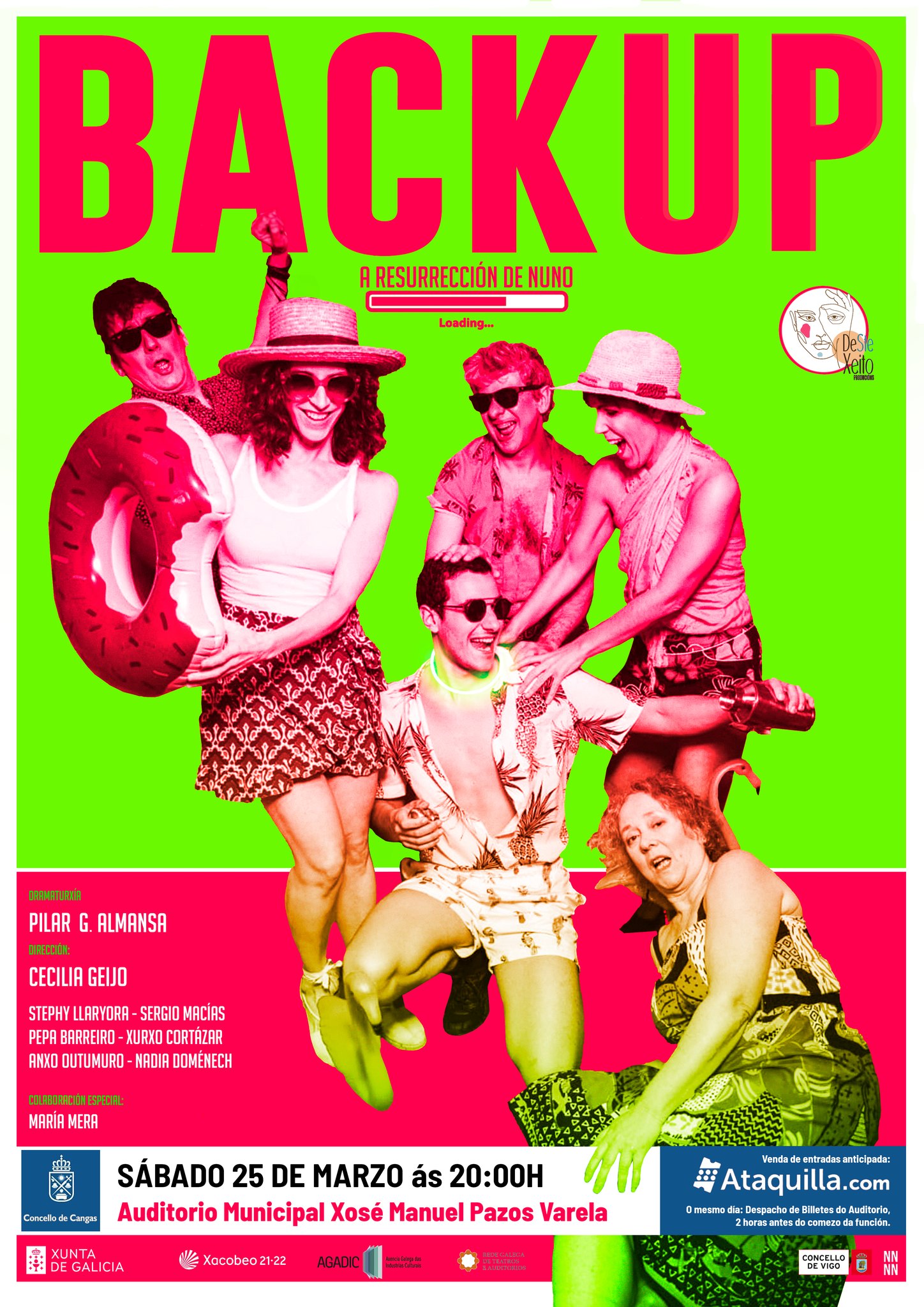 Cartel BACKUP Auditorio