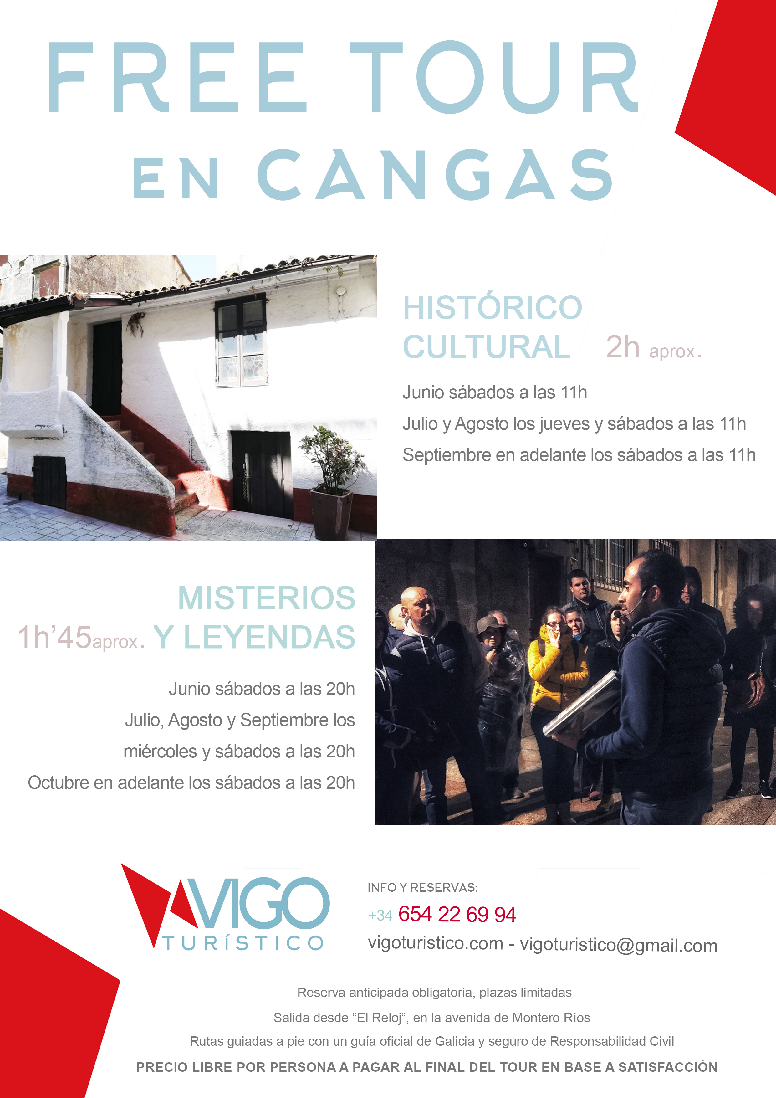 free tour cangas vigo