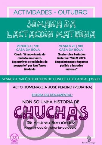 Actividades da semana mundial da lactación materna