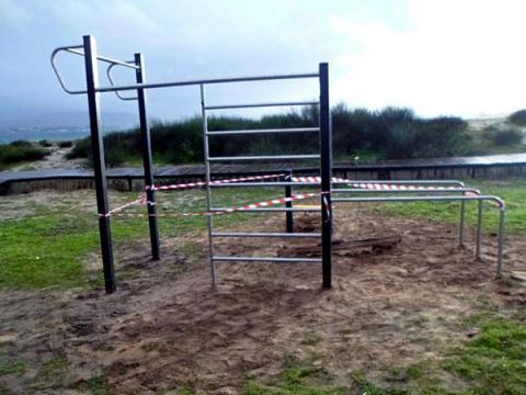  Novo parque para práctica deportiva