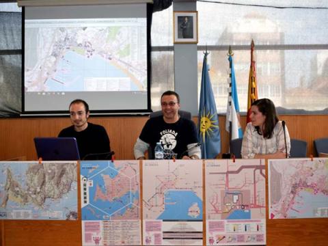 Edición de novos mapas do concello de Cangas