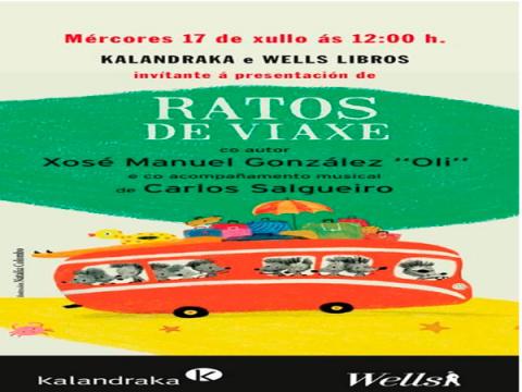 Xosé Manuel González ‘Oli’ presenta "Ratos de viaxe" este mércores en Wells Libros