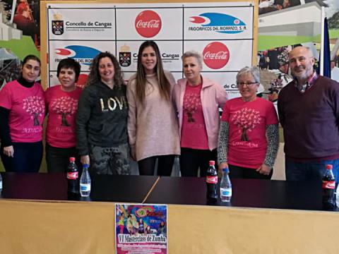 Masterclass de zumba solidaria organizada por Adicam
