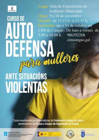 Editar Article Curso de Autodefensa para Mulleres ante situacións violentas Agregar a atajos Predeterminado