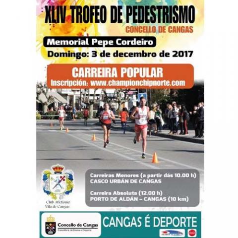 O trofeo de Pedestrismo contará cunha participación de case 500 atletas
