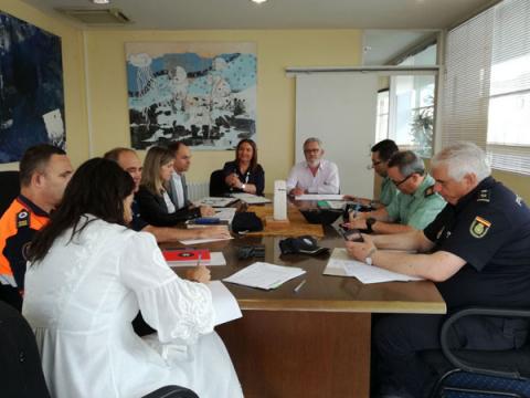 Valoración moi positiva sobre a colaboración entre Policía Local e Garda Civil de Cangas