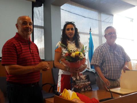 Acto de recepción a Marta Iglesias