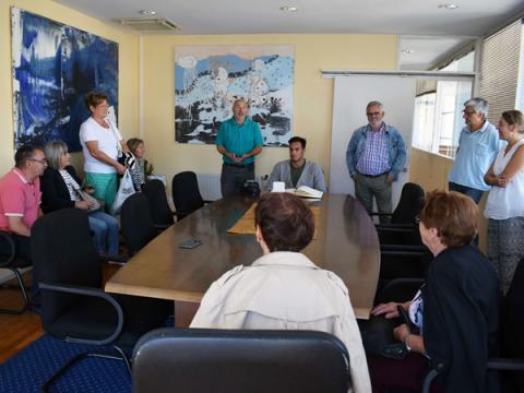 Acto de recibimento a Rodrigo Germade