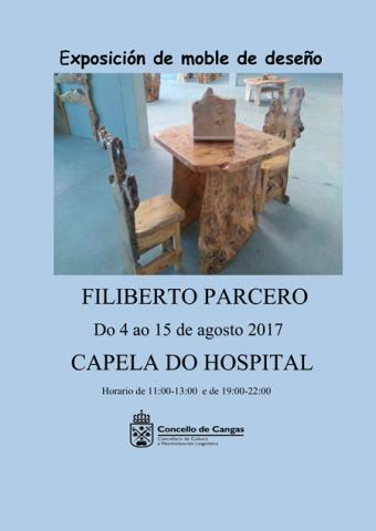 Exposición de moble de deseño na Capela do Hospital
