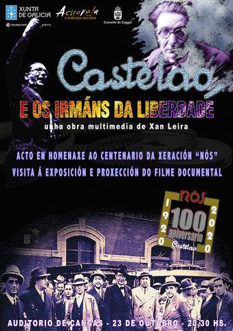 Proxección documental: Castelao e os irmáns da liberdade | Concello de  Cangas