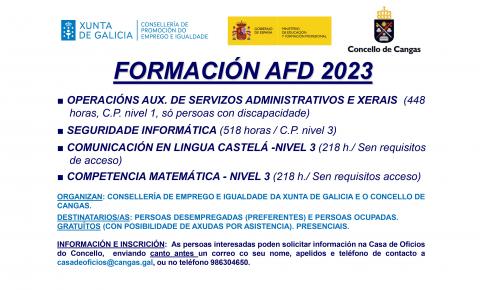 ACCIÓNS FORMATIVAS AFD 2023