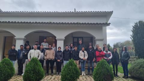 Presentación inicio Obradoiro Emprego Granxa da Ría XII (2023- 2024)  