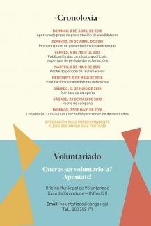 Campaña para a elección dos festivos locais