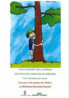 Cartel Unha árbore vén a vernos
