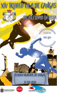 Cartel do trofeo atletismo en pista