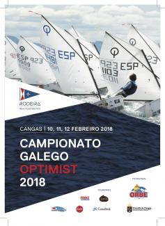 Cartel do campionato galego da clase Optimist