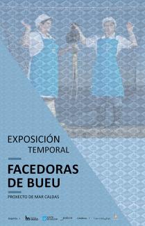 Cartel exposición Facedoras de Bueu
