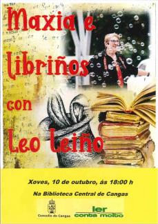  Actividades Bibliotecas Maxia e libriños con Leo Leiño