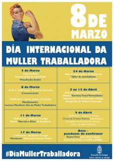 Cartel Día da Muller Traballadora