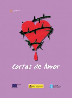 Cartel da exposición Cartas de Amor sobre violencia de xénero