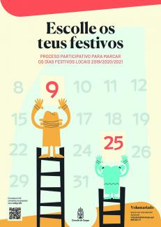 Cartel escolle os teus festivos