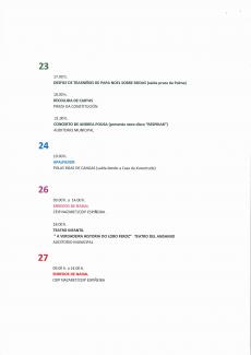 Presentación da programación do Nadal 2017/18