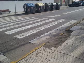 Supresión de barreiras arquitectónicas na Avda. de Vigo