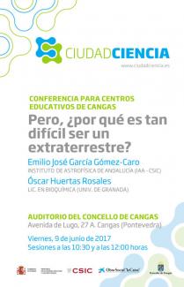 Ciudad Ciencia e o Concello achegan o coñecemento do universo os centros educativos de Cangas